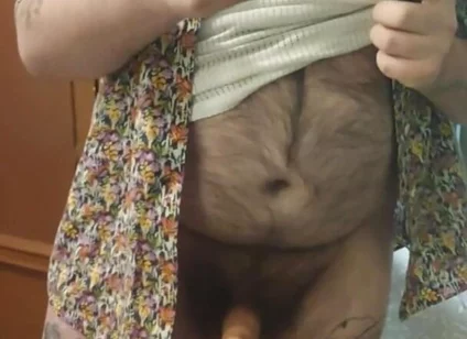 Just Couldn't Oppose Wanking in Front of This Huge Fucking Mirror
