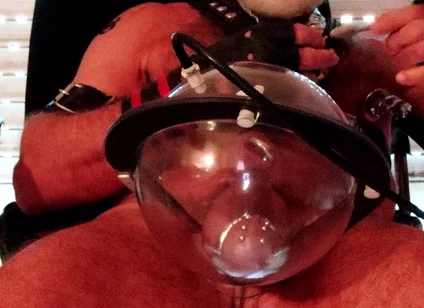 Cigar, Big Pipe, Ball Stretching and Balls/cock Pumping