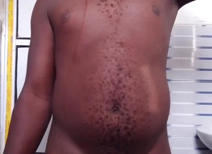 Masturbating in Bathroom