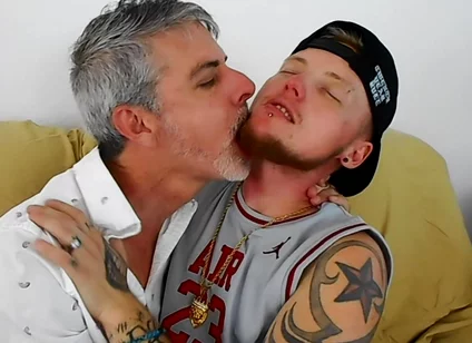 Hot Gay Kissing with Jc & Richard