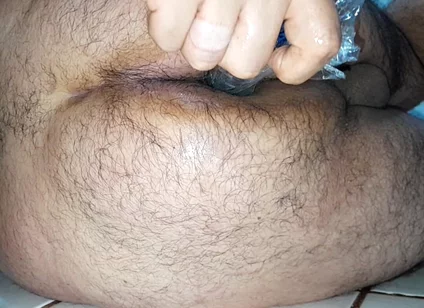 Amazing Cum and Anal Penetration Using Red Thong