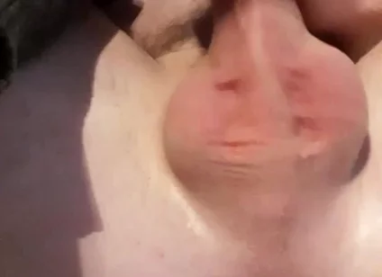 Jerking off From Above