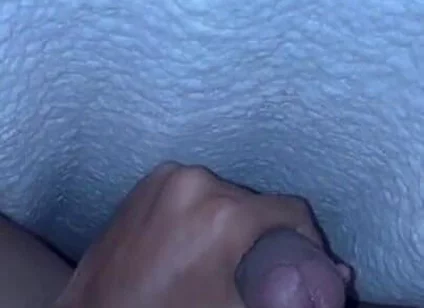 Watch How I Masturbate My Big Cock Under the Quilt Until I Get a Juicy Cumshot