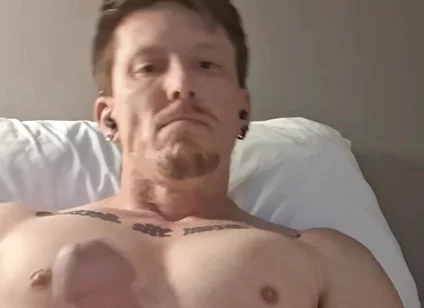 Muscular Guy Jerks off Solo with Massive Cumshot