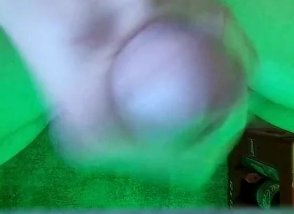 Cumming Under the Desk
