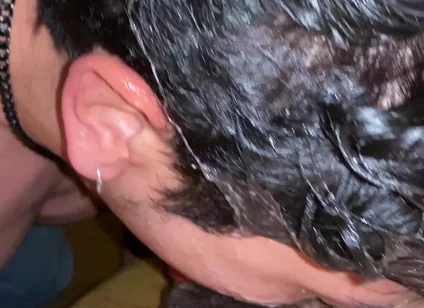 Satisfying Stepdaddy with His Deep Throat