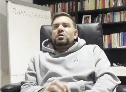 Young Man Masturbates in His Office