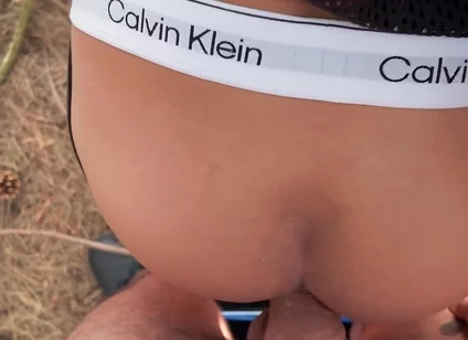 The Tall Brit Fucks Twink Luca in the Woods