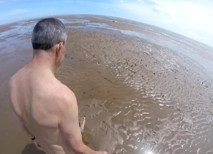 Wank on the Beach