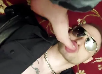 Master Cop boots socks feet licking