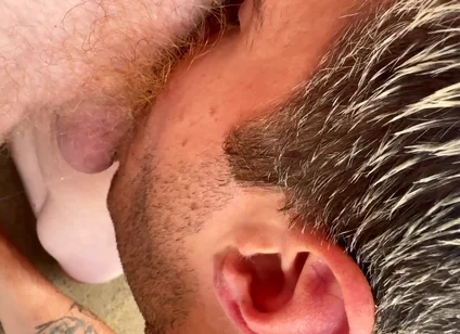 Step Bro Taking Eight Inch White Monster Alpha Cock