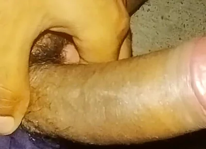 Spilling Cum on the Sidewalk