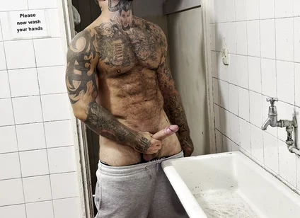 Massive Filthy Irish Cock Pissing All Over