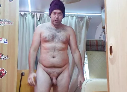 All Naked in Camper