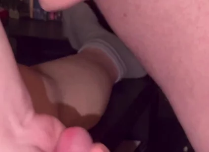 Cumparty: My Little Uncut Cock Is Squirted Full of Cum and Jerked off with It Until I Squirt Too