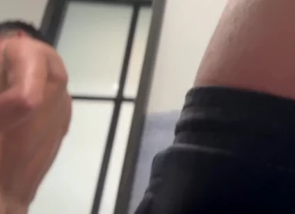 Touching Myself in the Fitting Room Without Them Noticing