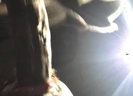 BBC Worship at Night: Risky Public Blowjob & Throat Fuck
