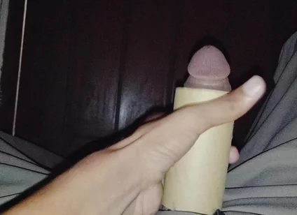 Very Hardcore Masturbation by a Big Hot Dick. It Is Drilling Again and Again