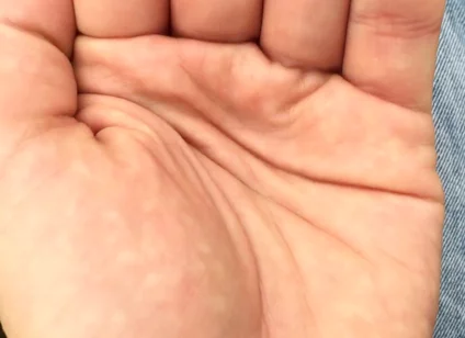 Hands Close up, Palms Close up, Cumshot on Both Hands