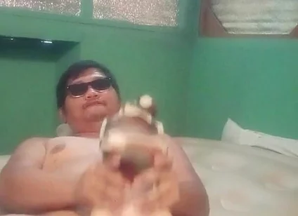 Quick Fucking My Doll on My Airbed Inside My Room