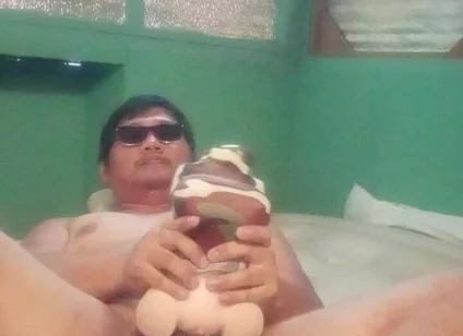 Quick Fucking My Doll on My Airbed Inside My Room