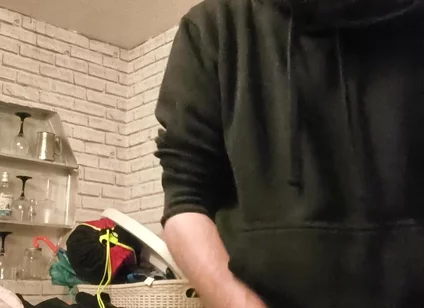 Wanking My Big Hard Dick and Smoking 2 Cigs