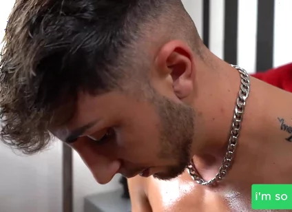 Brunette Guy Jerkoff