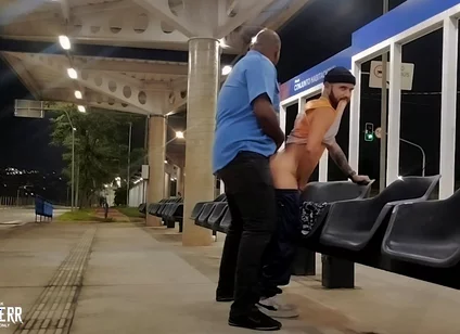 Bus Driver Picking up Passenger at Stop Video 2