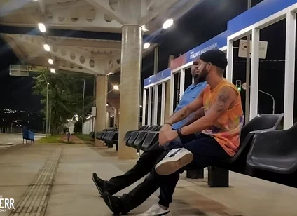 Cruising at the Bus Stop Driver and Passenger Video 1