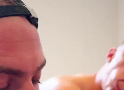 Two Straight Lads Use the Gay Mouths