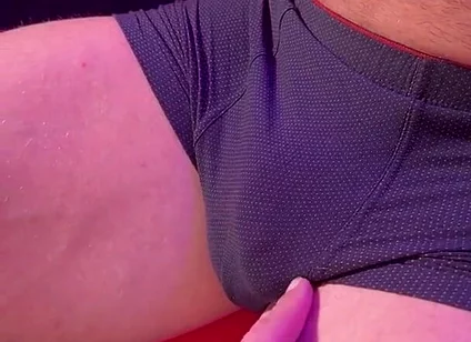 Guy 34 - Teasing Through His Underwear