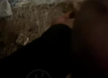 Helping Him Pee in the Street