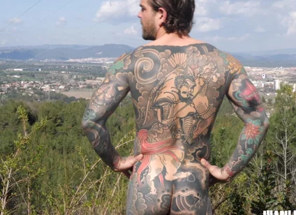 Cumshot in the Forest
