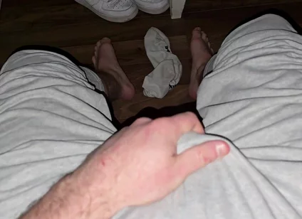 Big Load of Cum in Sweaty Socks - Follow Me