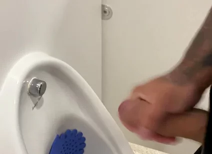 Bathroom Piss and Jerk