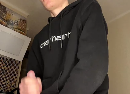 Hot Young Guy’s Cum Play