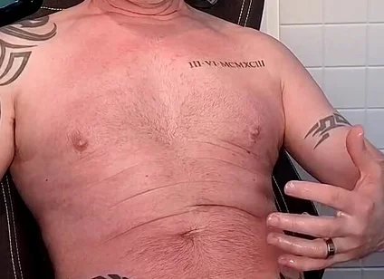 Straight Hunk Gets Naked, Jerks off and Cums on Cam