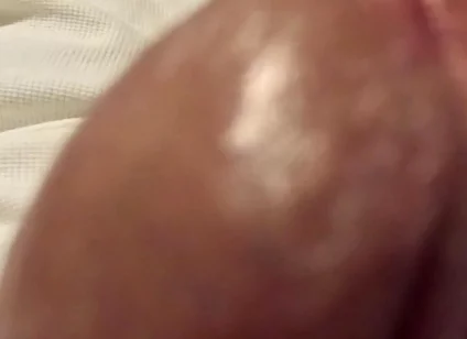 Bedtime Masturbation, Big Cock Wanking Edging Cumming Close up - Rockardglans