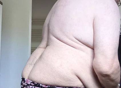 Wife's Flower Pantie and Belted