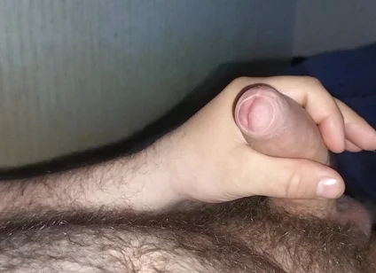 Jerking off on Bed