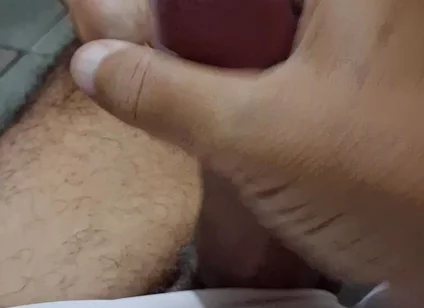 Ladysilva Masturbating My Horny Cock Wanting to Cum