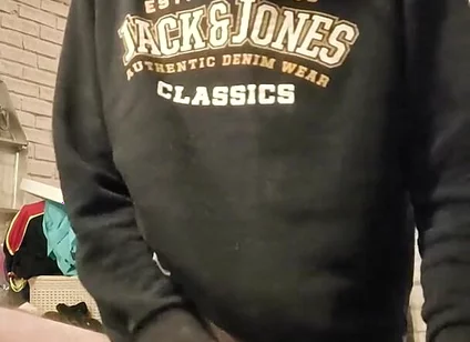 Wanking My Big Hard Dick and Smoking