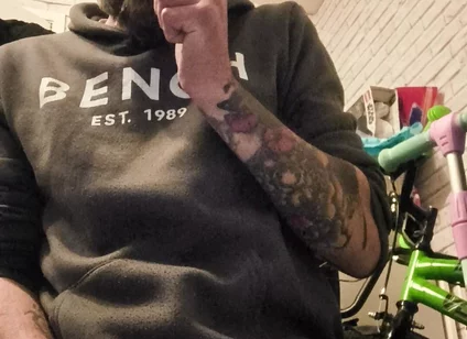 Masturbating My Big Hard Dick and Smoking