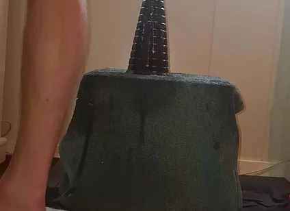 Noface Twink X Riding Multiple Huge Dildo's