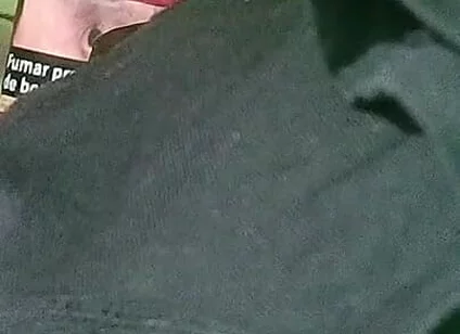 Double Toy Vibrating at the Tip Until Ejaculation