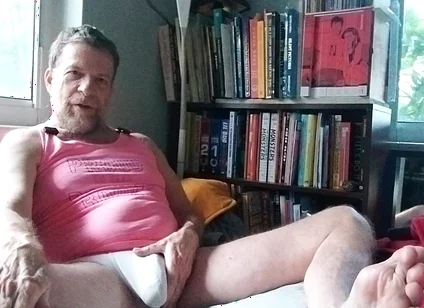 Library Training with Feet and Cum Countdown