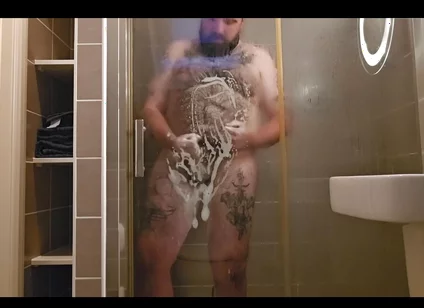 The Airbnb Host Caught Me Jerking off in the Shower!