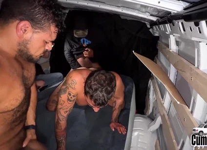 Cum Dump Van Gang Bang Interracial Gang Bang