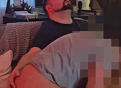 Big Dick Straight Turkish Buddy Get's More Comfortable - Mutual Jerk-off and Blowjob