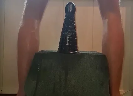 Solo Gay Male - Extreme Anal Destruction Huge Dildo's and Fisting